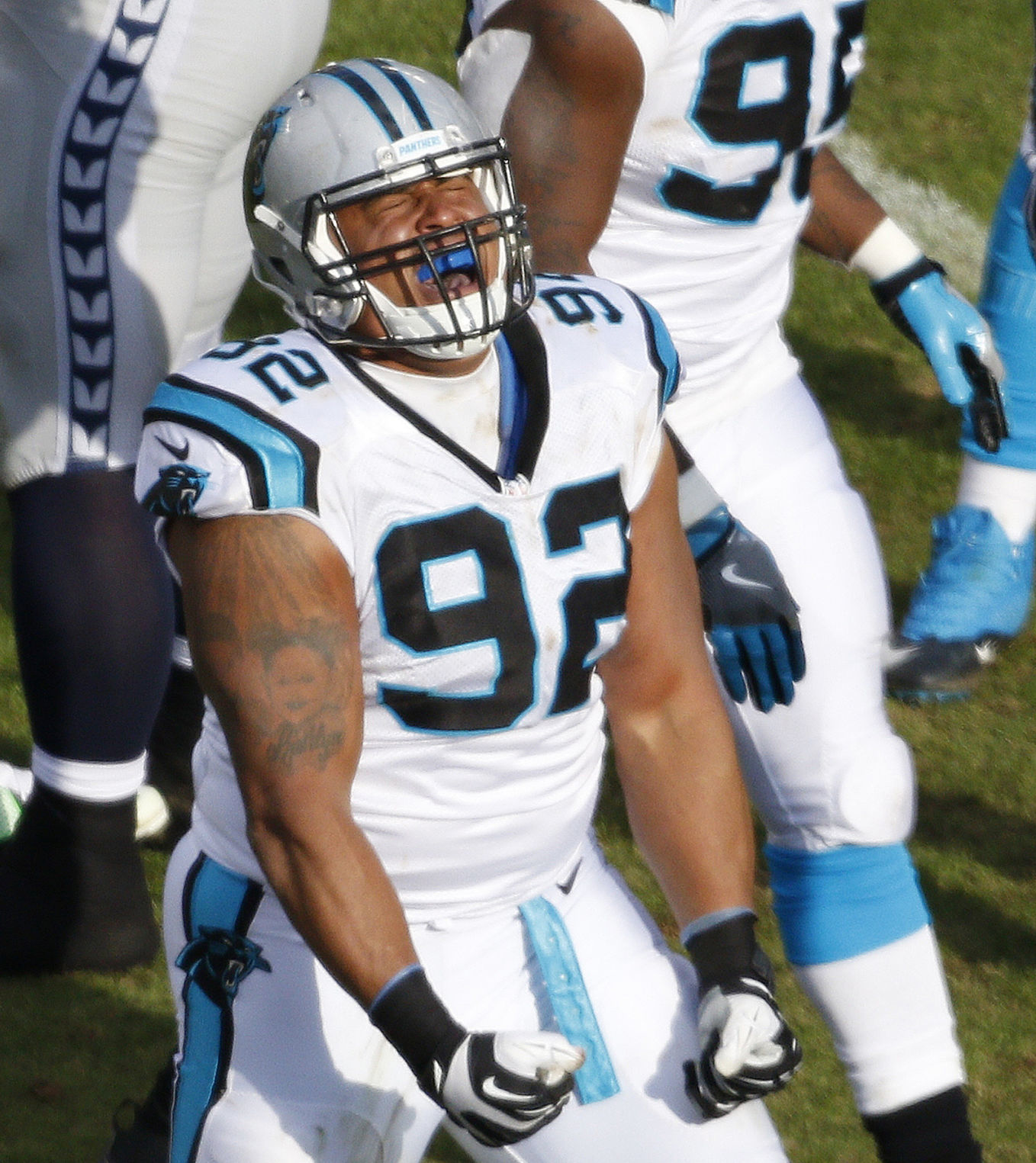 Seahawks Panthers Football